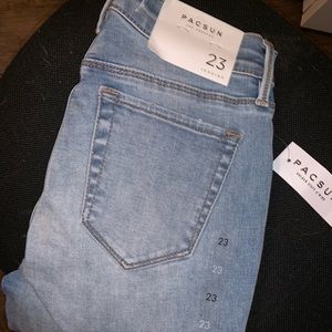 Pacsun light blue denim jeggings